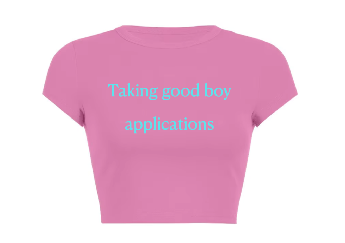 Good Boy Applications Crop Top