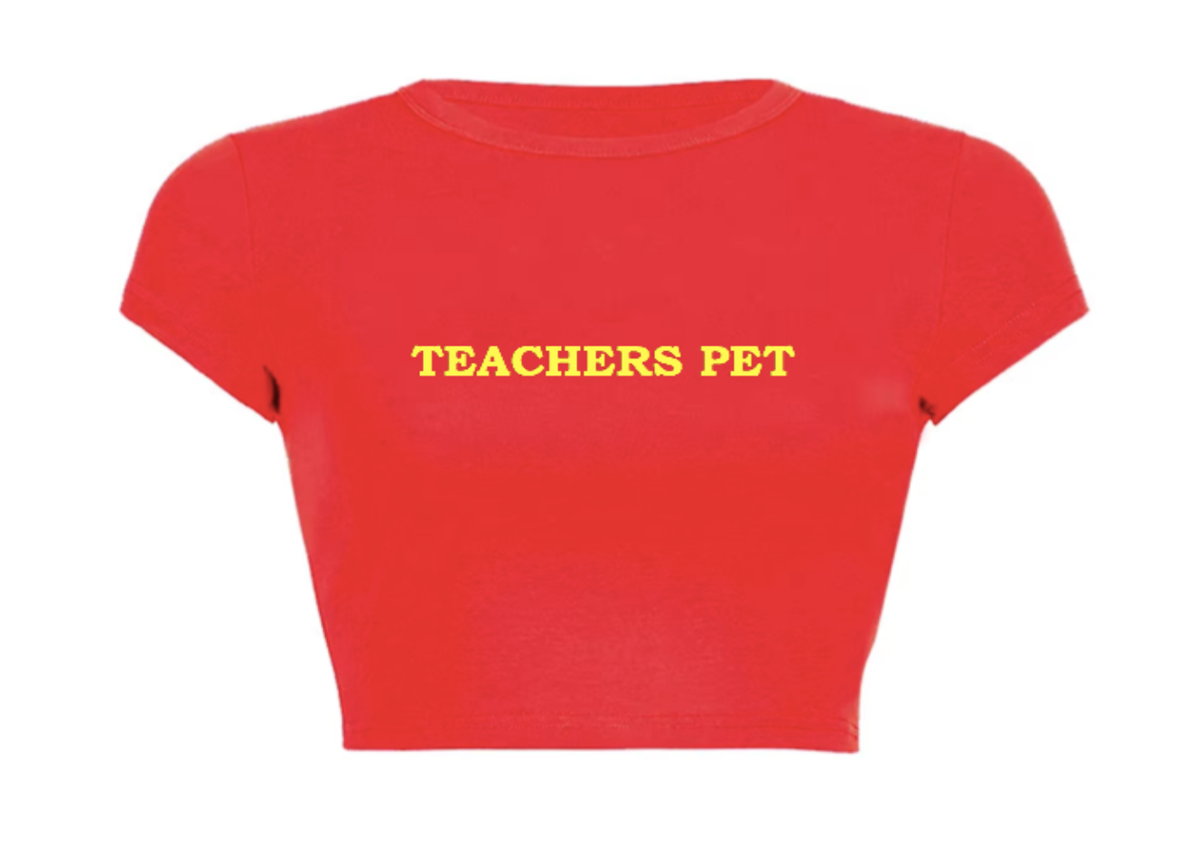 Teachers Pet Crop Top