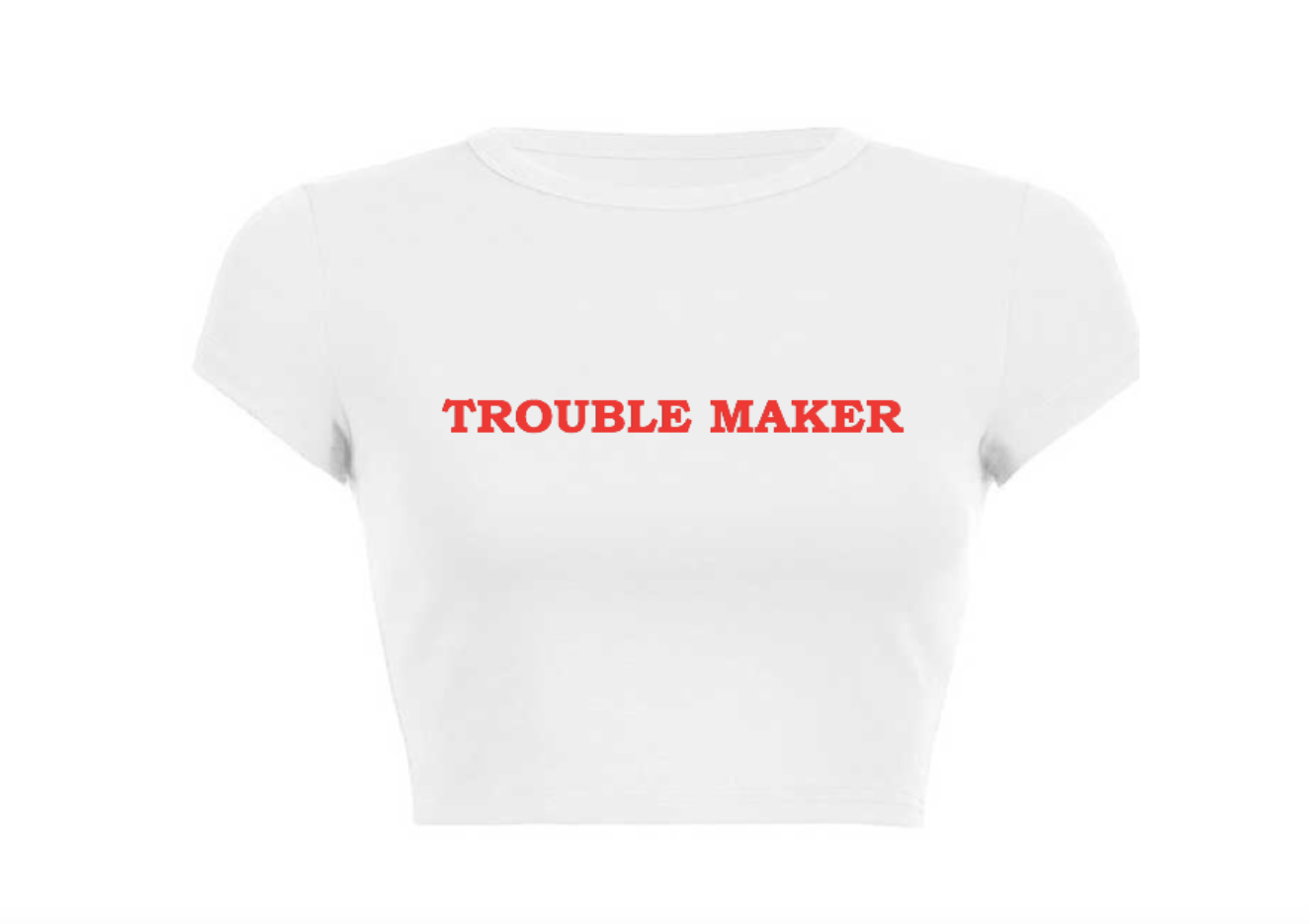 Trouble Maker Crop Top
